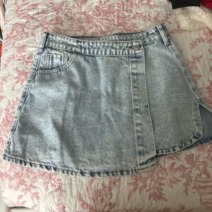 Denim Blue Women's  Jean Skirt